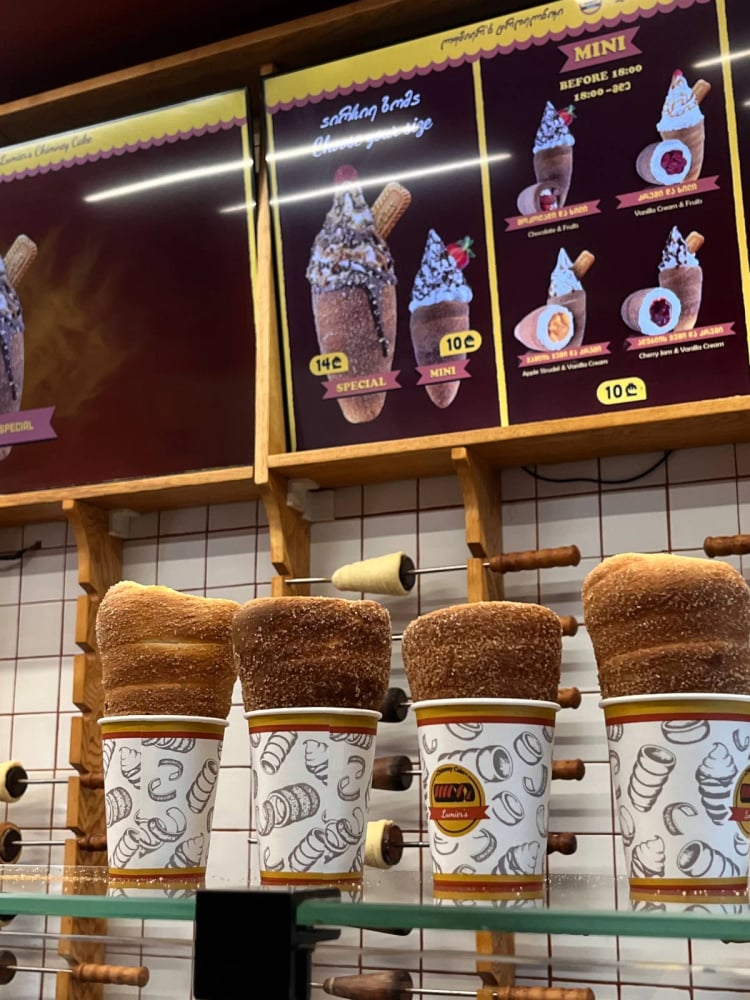 Lumier’s Chimney Cake — Tbilisi