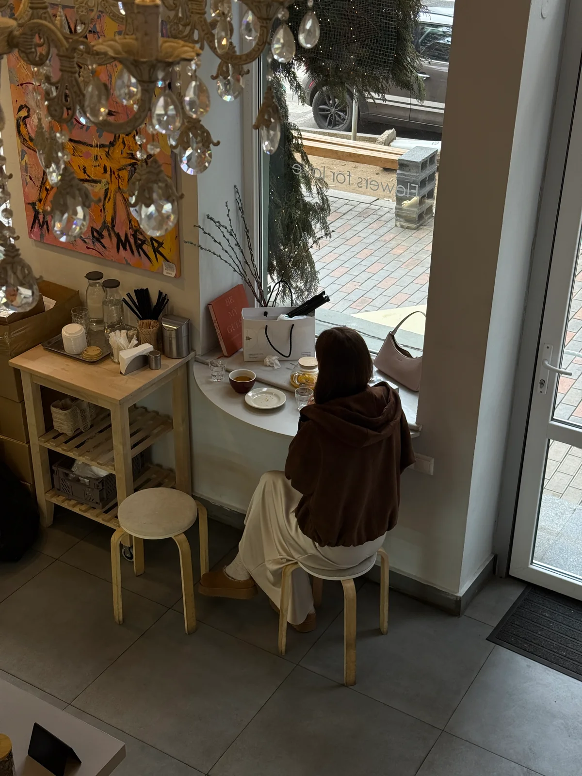Corner coffee & Flower Mail