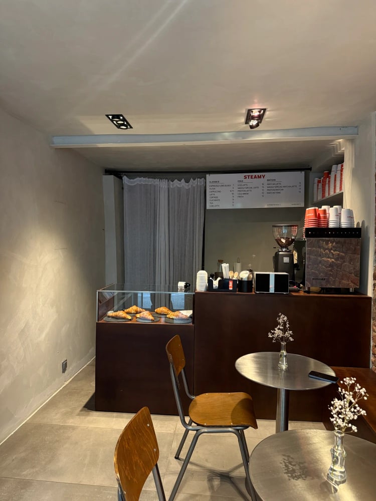 steamy coffee — Tbilisi