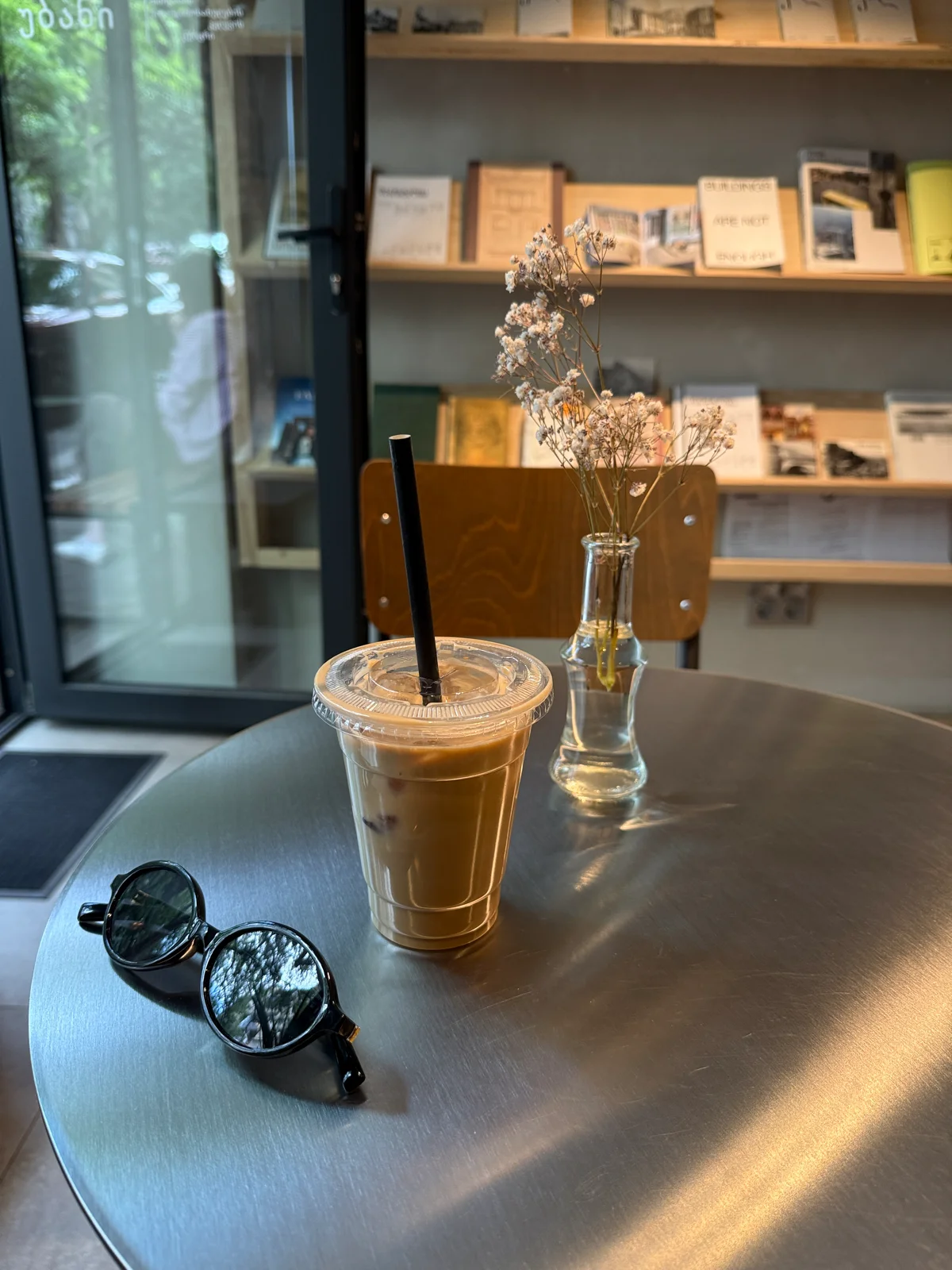 steamy coffee