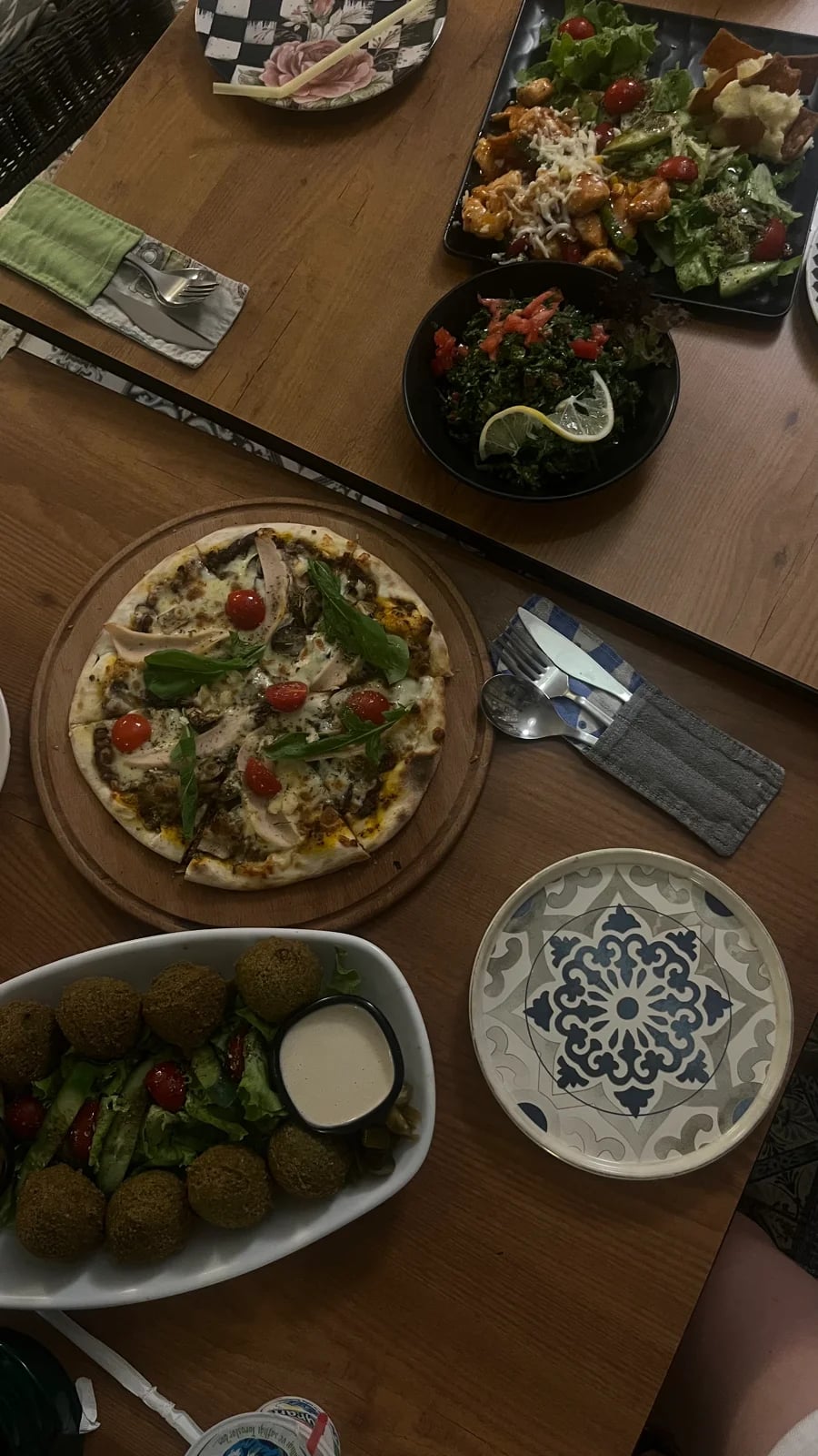 Rokka Pizza Falafel
