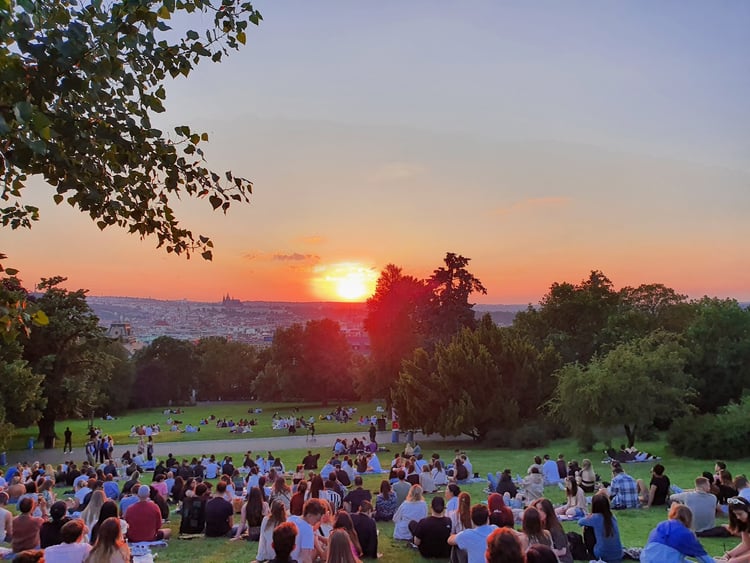 Riegrovy Sady View — Praha 2