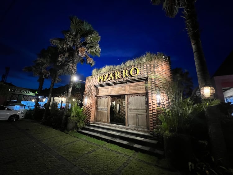 Pizarro Restaurant — Bali