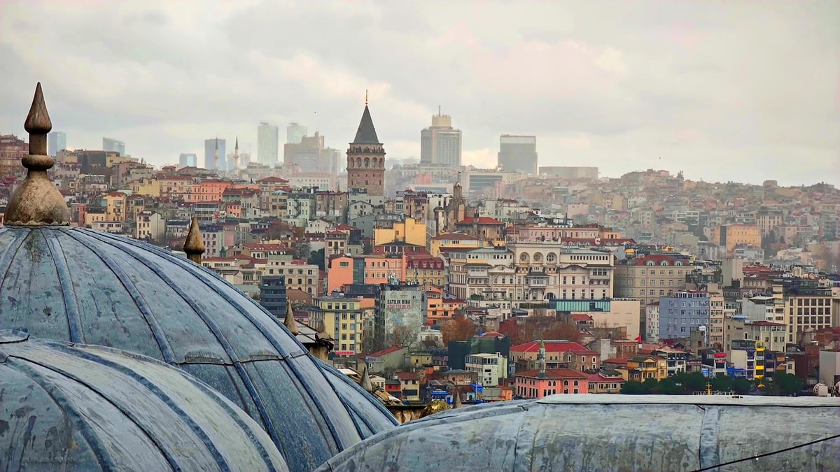 Süleymaniye Camii viewpoint