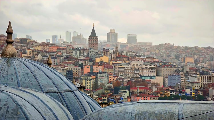 Süleymaniye Camii viewpoint — Istanbul