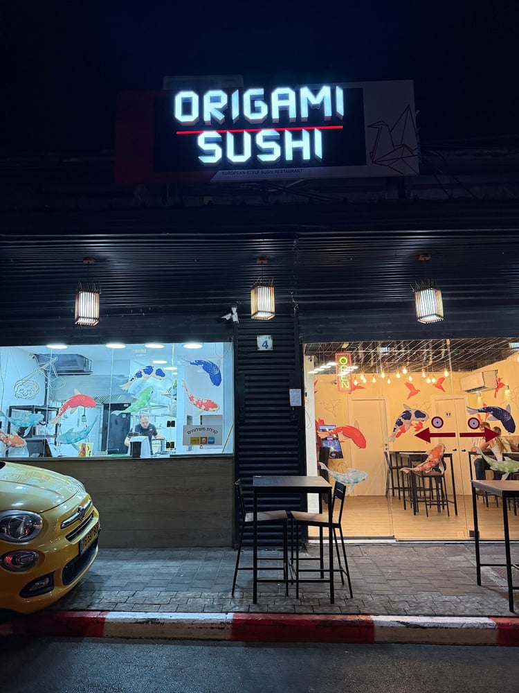 Origami sushi — Tel Aviv-Yafo