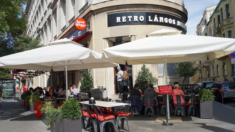 Retro Lángos Budapest — Budapest