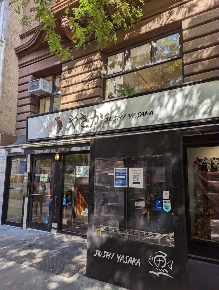 Sushi Yasaka — New York
