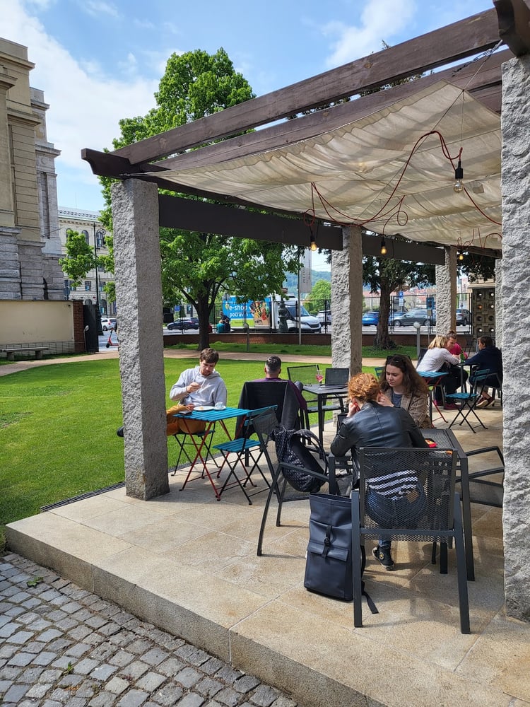 TURQUOISE-Mediterranean kitchen — Prague 1