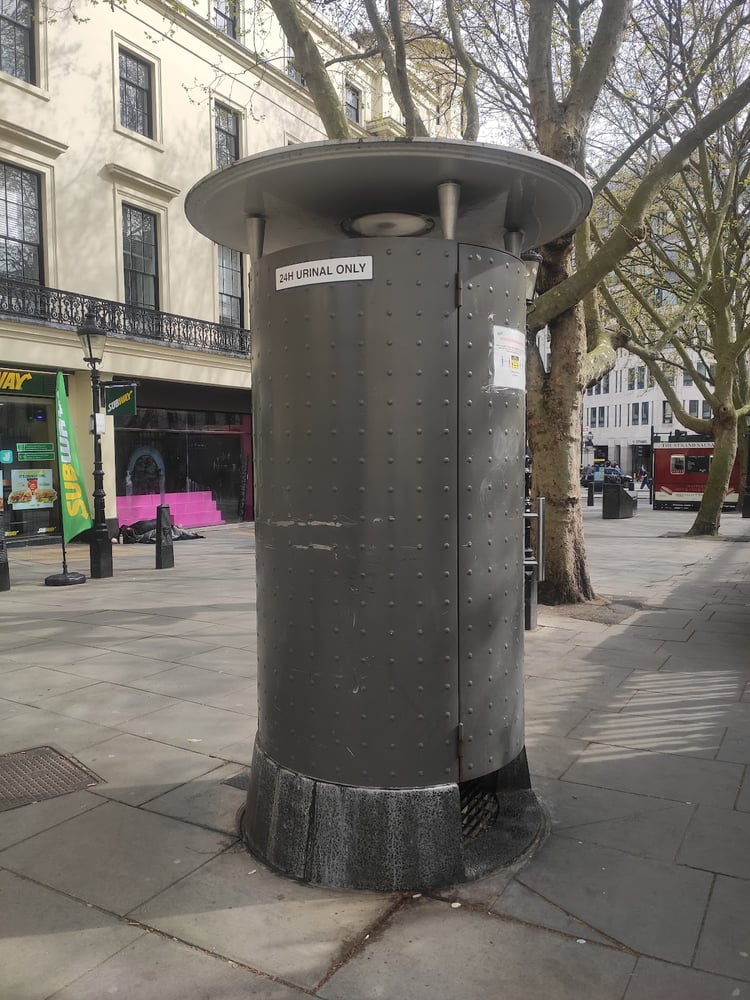 24 hour Urinal — London