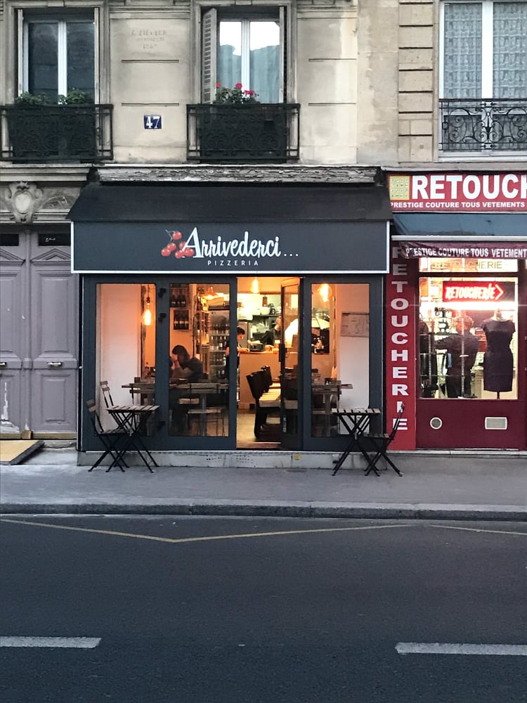 Arrivederci pizzeria โ Paris