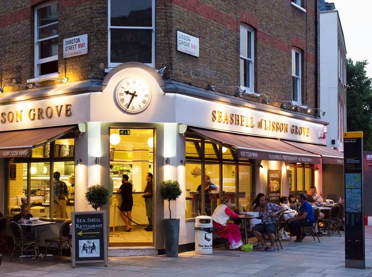 The SeaShell of Lisson Grove — London