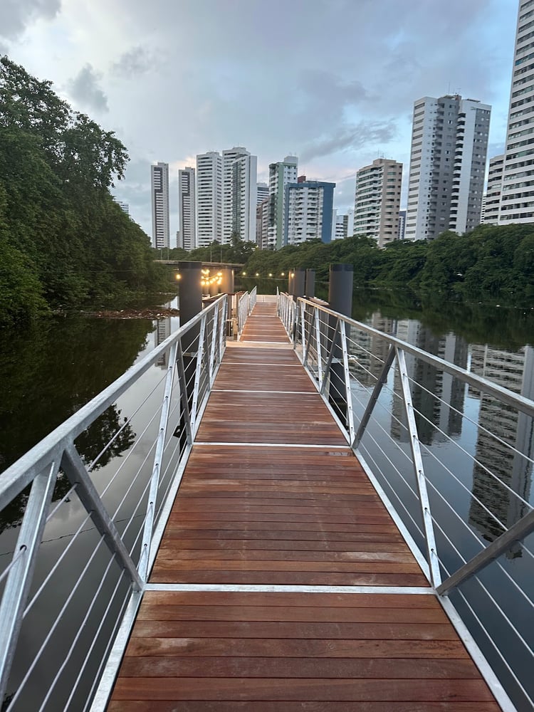 Píer Flutuante - Parque das Graças — Recife