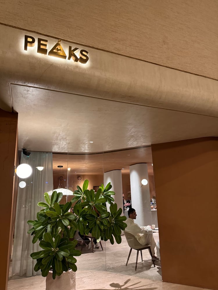 PEAKS - The Tent — Riyadh