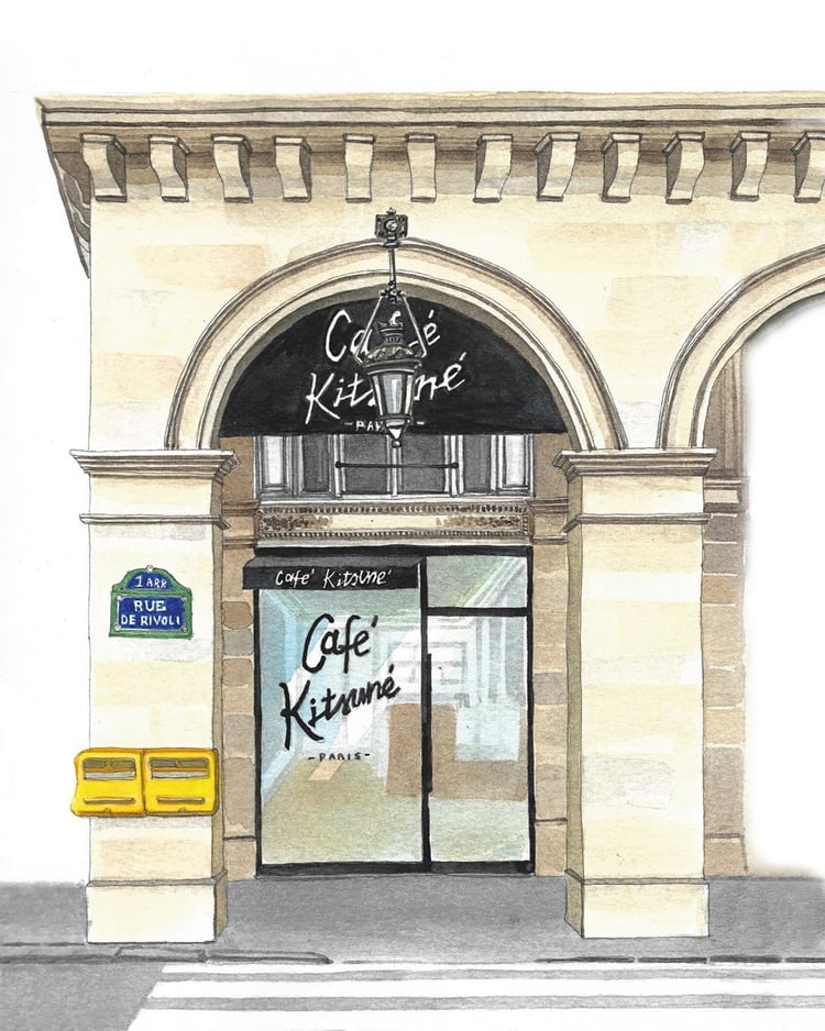 Café Kitsuné Tuileries — Paris