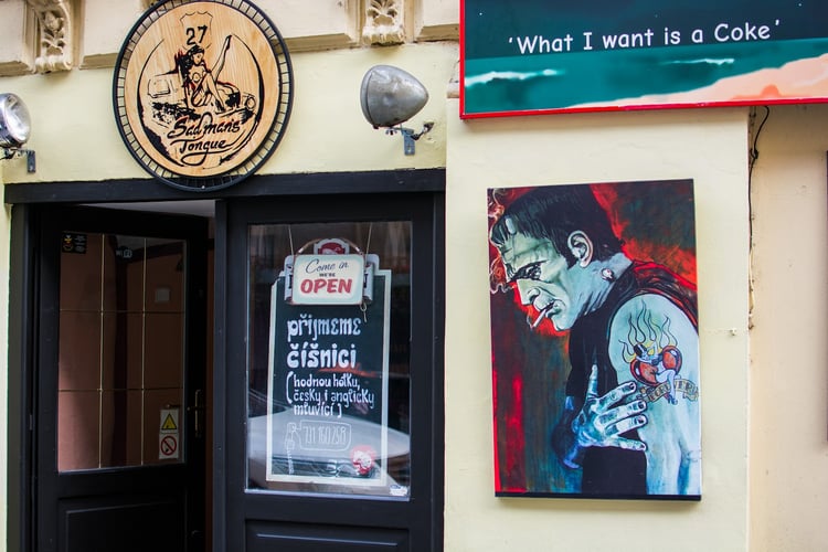 Sad Man's Tongue Bar & Bistro — Prague 1