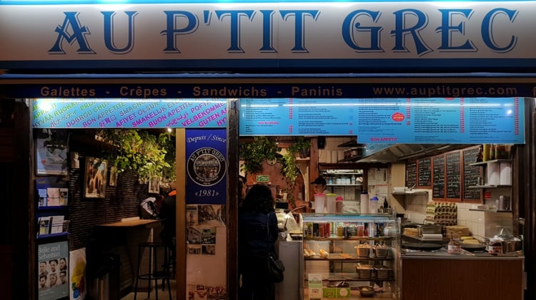 Au P'tit Grec — Paris