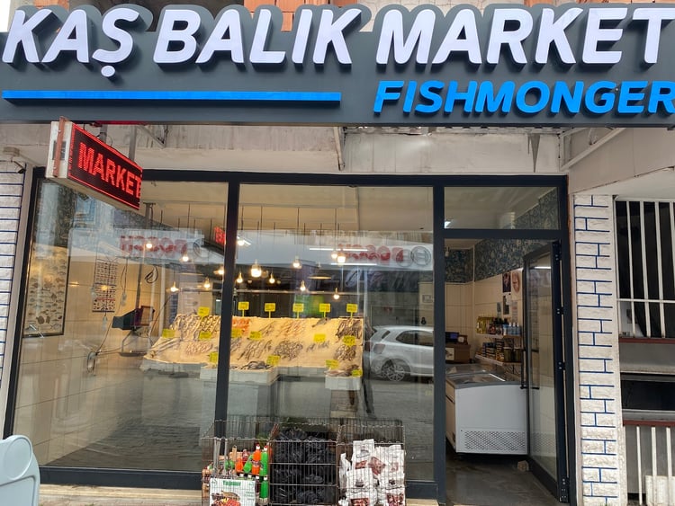 KAŞ BALIK MARKET — Kaş