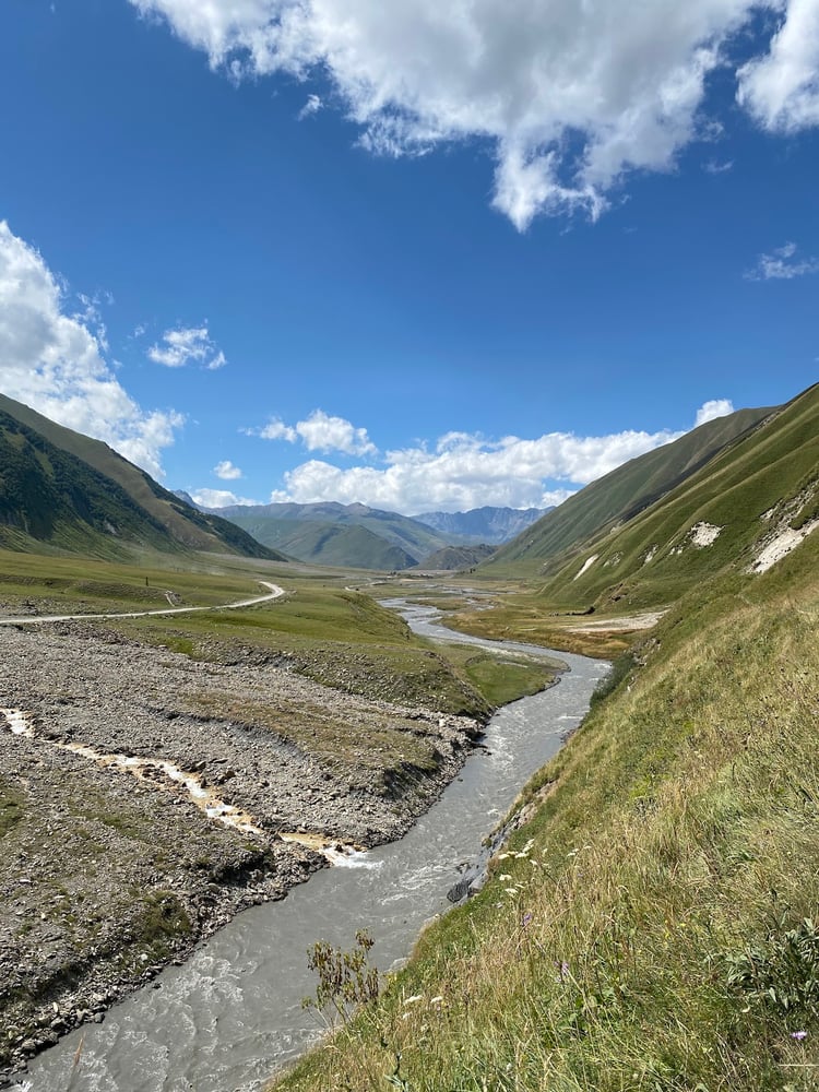 Truso valley start point — Mtskheta-Mtianeti