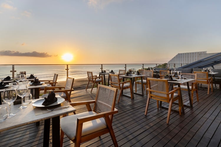 MoonLite Kitchen and Bar | Rooftop Restaurant with Seminyak Sunset Views — Bali