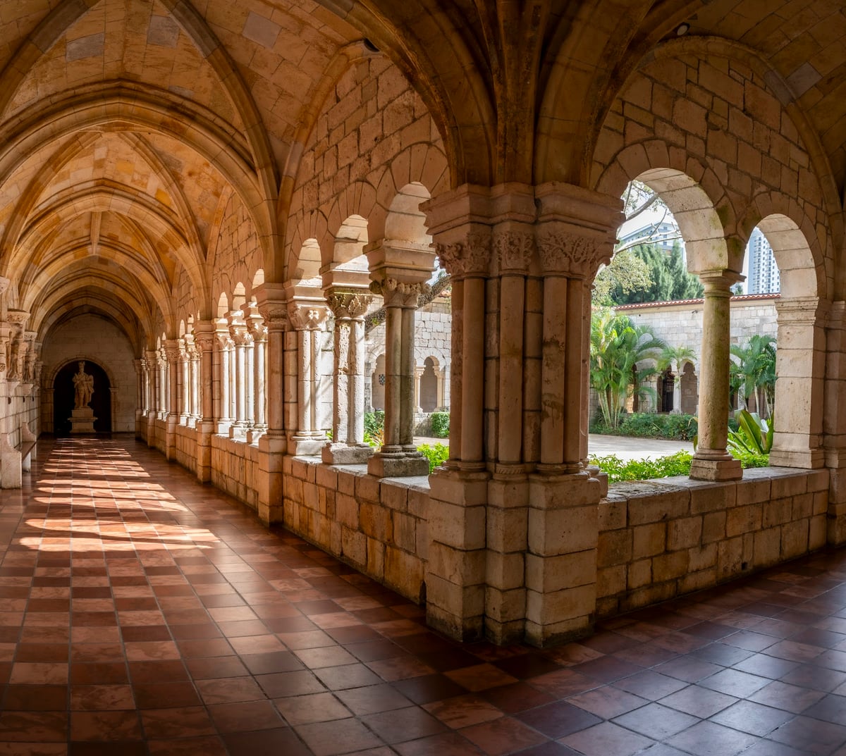 The Ancient Spanish Monastery