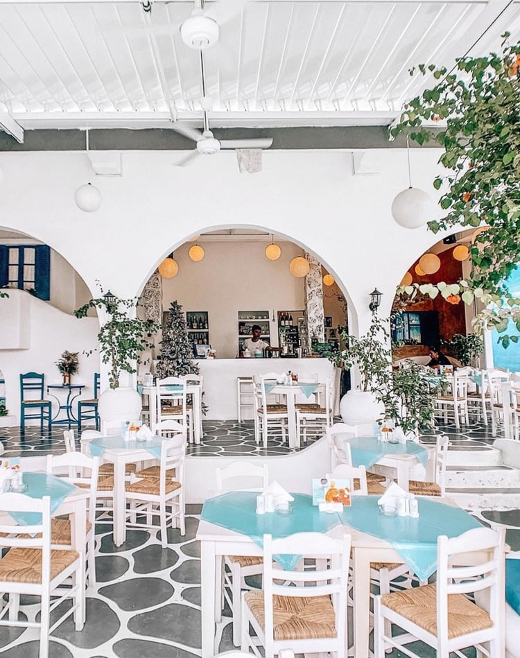 Santorini Greek Restaurant Canggu — Bali